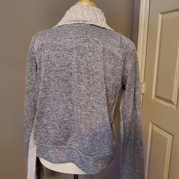 Long Sleeved Anthro Sweatshirt Jacket - Picture 4 of 8